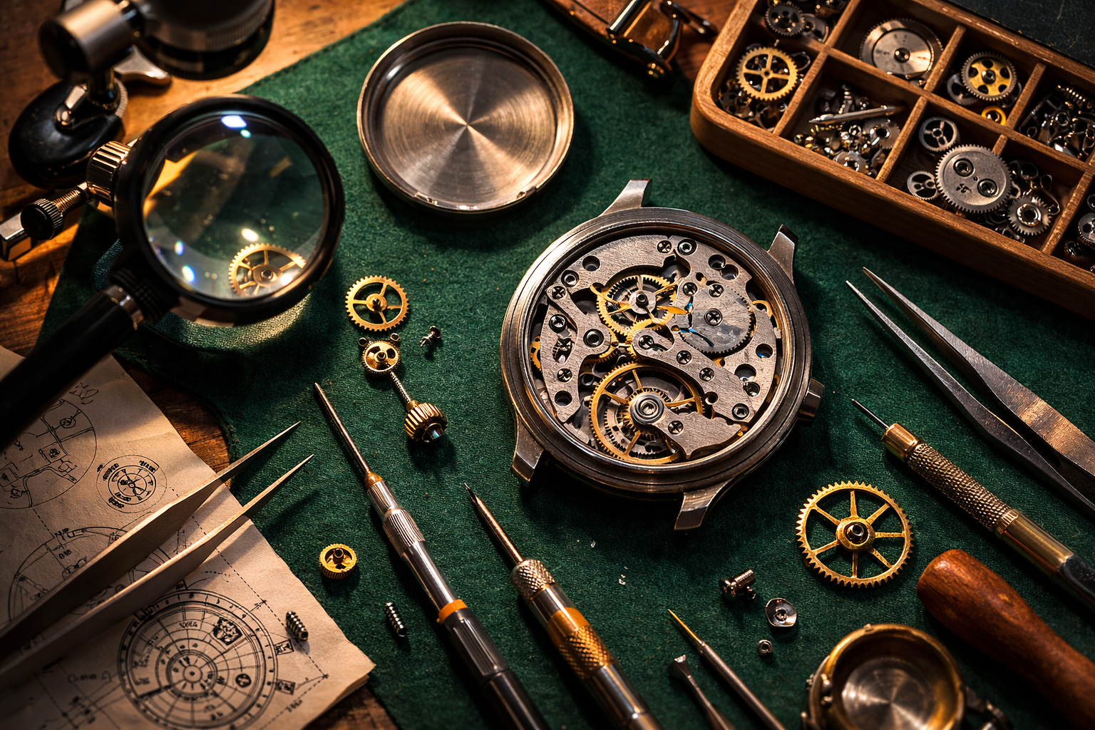 Xưởng sửa chữa đồng hồ chuyên nghiệp